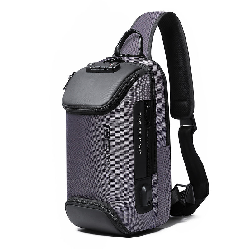 Bange New Sling Bag Shell Protection Waterproof Travel Cycling Crossbody Bag  for Men – BANGE bag