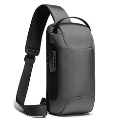 Whopper Anti Theft Bag with USB Port Laptop Backpack  Black